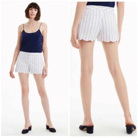 Club Monaco Amber Low Rise Scalloped Short 2 - Picture 1 of 8
